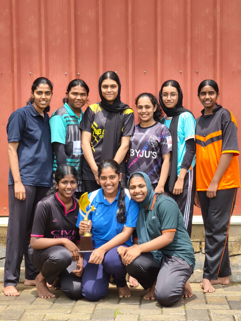 Students holding hands - Unity and friendship among students